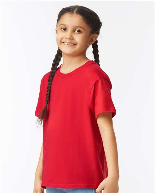 Gildan 64000B, Youth Softstyle T-shirt, Red