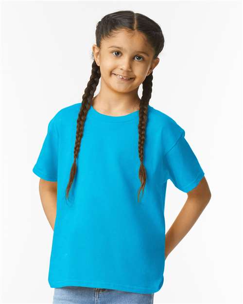 Gildan 64000B, Youth Softstyle T-shirt, Sapphire