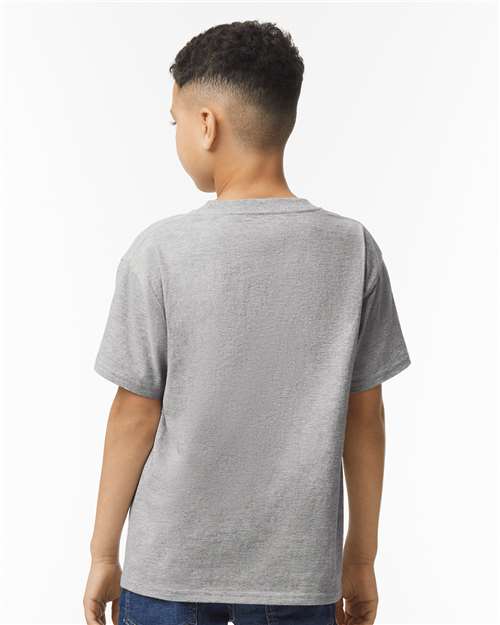 Gildan 64000B, Youth Softstyle T-shirt, Sport Grey