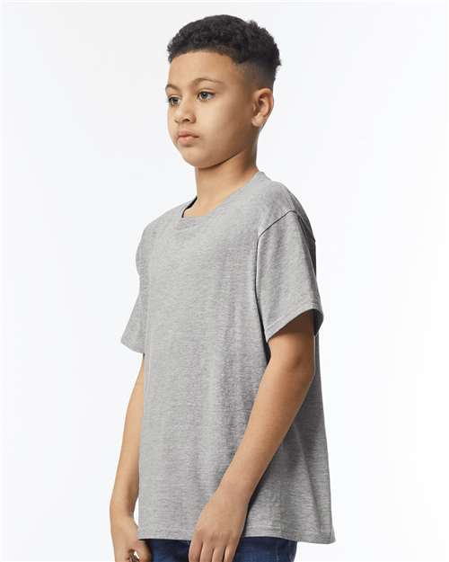 Gildan 11194, 64000b Youth Softstyle T-shirt, Sport Grey
