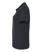 Gildan 11195, 64800l Women's Softstyle Pique Polo, Black