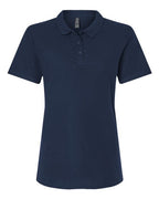 Gildan 64800L, Women's Softstyle Pique Polo, Navy