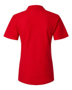 Gildan 11195, 64800l Women's Softstyle Pique Polo, Red