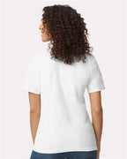Gildan 11195, 64800l Women's Softstyle Pique Polo, White