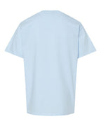 Gildan 11196, 65000b Youth Softstyle Midweight T-shirt, Light Blue