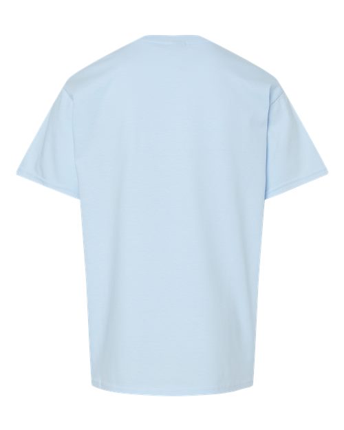 Gildan 11196, 65000b Youth Softstyle Midweight T-shirt, Light Blue