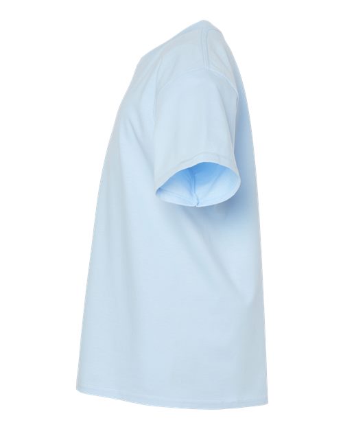 Gildan 11196, 65000b Youth Softstyle Midweight T-shirt, Light Blue