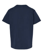 Gildan 11196, 65000b Youth Softstyle Midweight T-shirt, Navy