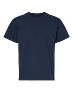 Gildan 65000B, Youth Softstyle Midweight T-shirt, Navy