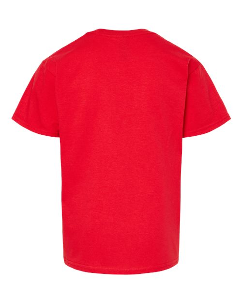 Gildan 11196, 65000b Youth Softstyle Midweight T-shirt, Red