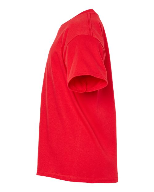 Gildan 11196, 65000b Youth Softstyle Midweight T-shirt, Red