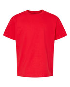 Gildan 11196, 65000b Youth Softstyle Midweight T-shirt, Red