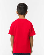Gildan 65000B, Youth Softstyle Midweight T-shirt, Red