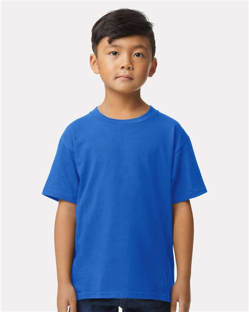 Gildan 11196, 65000b Youth Softstyle Midweight T-shirt, Royal