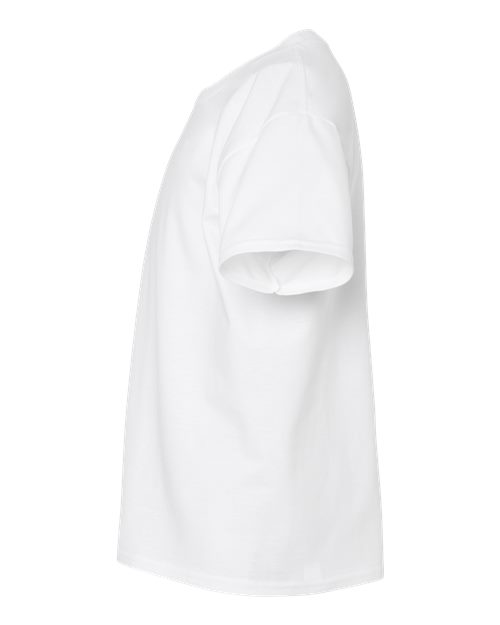 Gildan 11196, 65000b Youth Softstyle Midweight T-shirt, White