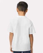 Gildan 11196, 65000b Youth Softstyle Midweight T-shirt, White
