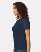 Gildan 11197, 65000l Women's Softstyle Midweight T-shirt, Navy