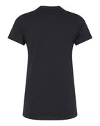 Gildan 11197, 65000l Women's Softstyle Midweight T-shirt, Pitch Black