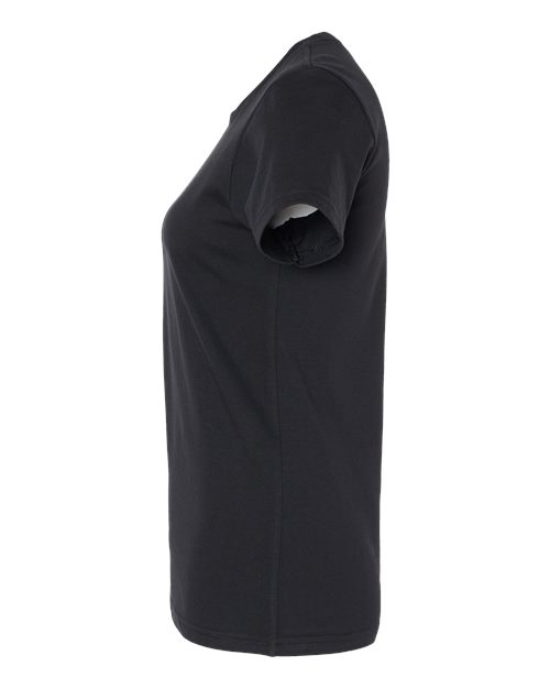 Gildan 11197, 65000l Women's Softstyle Midweight T-shirt, Pitch Black