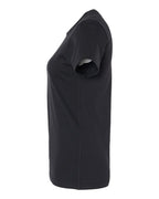 Gildan 11197, 65000l Women's Softstyle Midweight T-shirt, Pitch Black
