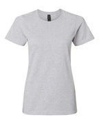 Gildan 65000L, Women's Softstyle Midweight T-shirt, Sport Grey