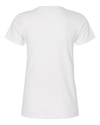 Gildan 65000L, Women's Softstyle Midweight T-shirt, White