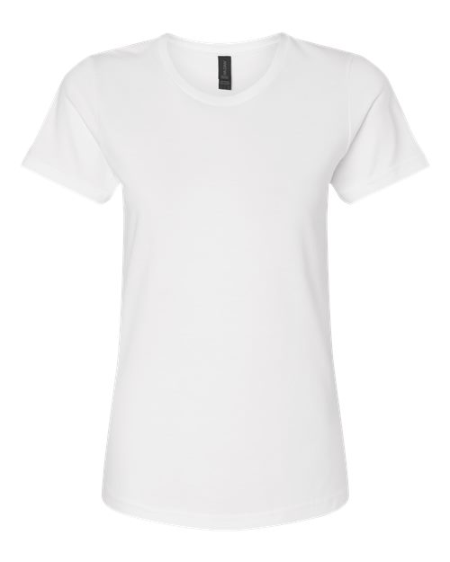 Gildan 11197, 65000l Women's Softstyle Midweight T-shirt, White