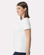 Gildan 11197, 65000l Women's Softstyle Midweight T-shirt, White