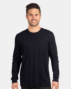 Next Level 6211, T-Shirts - Long Sleeve, Black