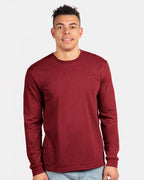 Next Level 6211, T-Shirts - Long Sleeve, Cardinal