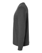 Next Level 6211, T-Shirts - Long Sleeve, Charcoal