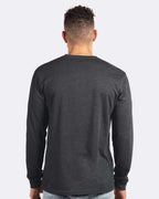 Next Level 6211, T-Shirts - Long Sleeve, Charcoal