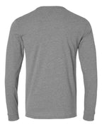 Next Level 6211, T-Shirts - Long Sleeve, Dark Heather Grey
