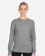 Next Level 6211, T-Shirts - Long Sleeve, Dark Heather Grey