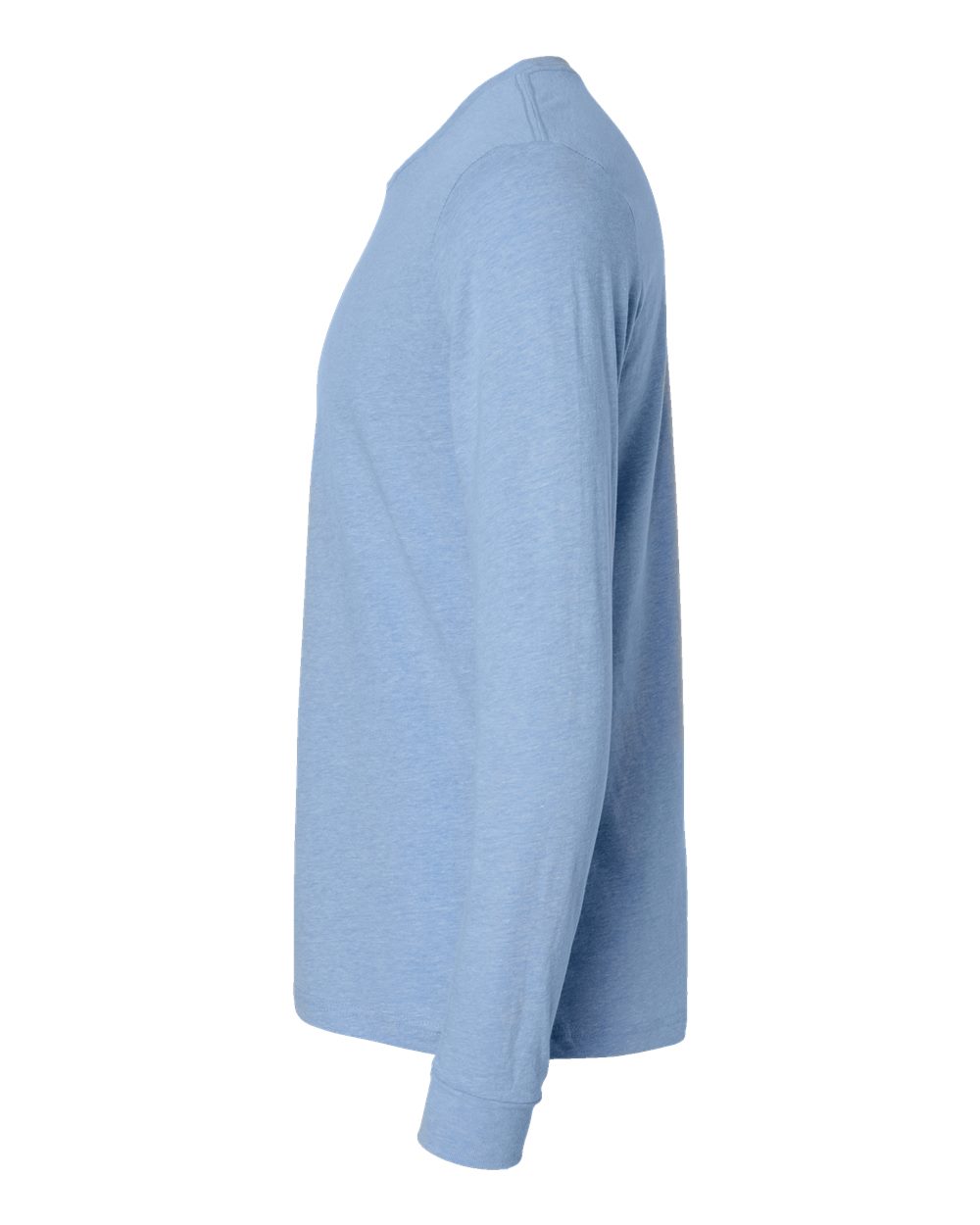 Next Level 6211, T-Shirts - Long Sleeve, Heather Columbia Blue