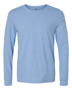 Next Level 6211, T-Shirts - Long Sleeve, Heather Columbia Blue