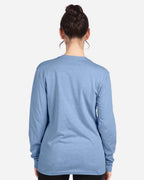 Next Level 6211, T-Shirts - Long Sleeve, Heather Columbia Blue