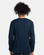 Next Level 6211, T-Shirts - Long Sleeve, Midnight Navy