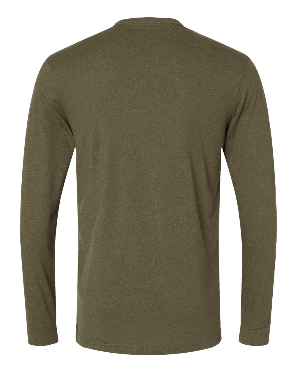 Next Level 6211, T-Shirts - Long Sleeve, Military Green