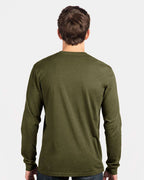 Next Level 6211, T-Shirts - Long Sleeve, Military Green
