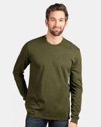 Next Level 6211, T-Shirts - Long Sleeve, Military Green