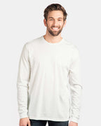 Next Level 6211, T-Shirts - Long Sleeve, White