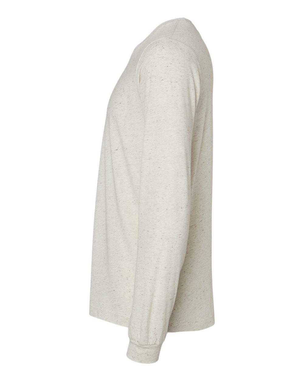 BELLA + CANVAS 3513, T-Shirts - Long Sleeve, Oatmeal Triblend