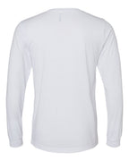 BELLA + CANVAS 3513, T-Shirts - Long Sleeve, Solid White Triblend