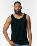 Gildan 64200, Unisex Softstyle Tank Top, Black