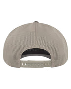 Flexfit 110M, 8128 110 Mesh-back Cap, Brown/ Khaki
