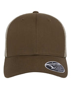 Flexfit 110M, 8128 110 Mesh-back Cap, Coyote Brown/ Khaki