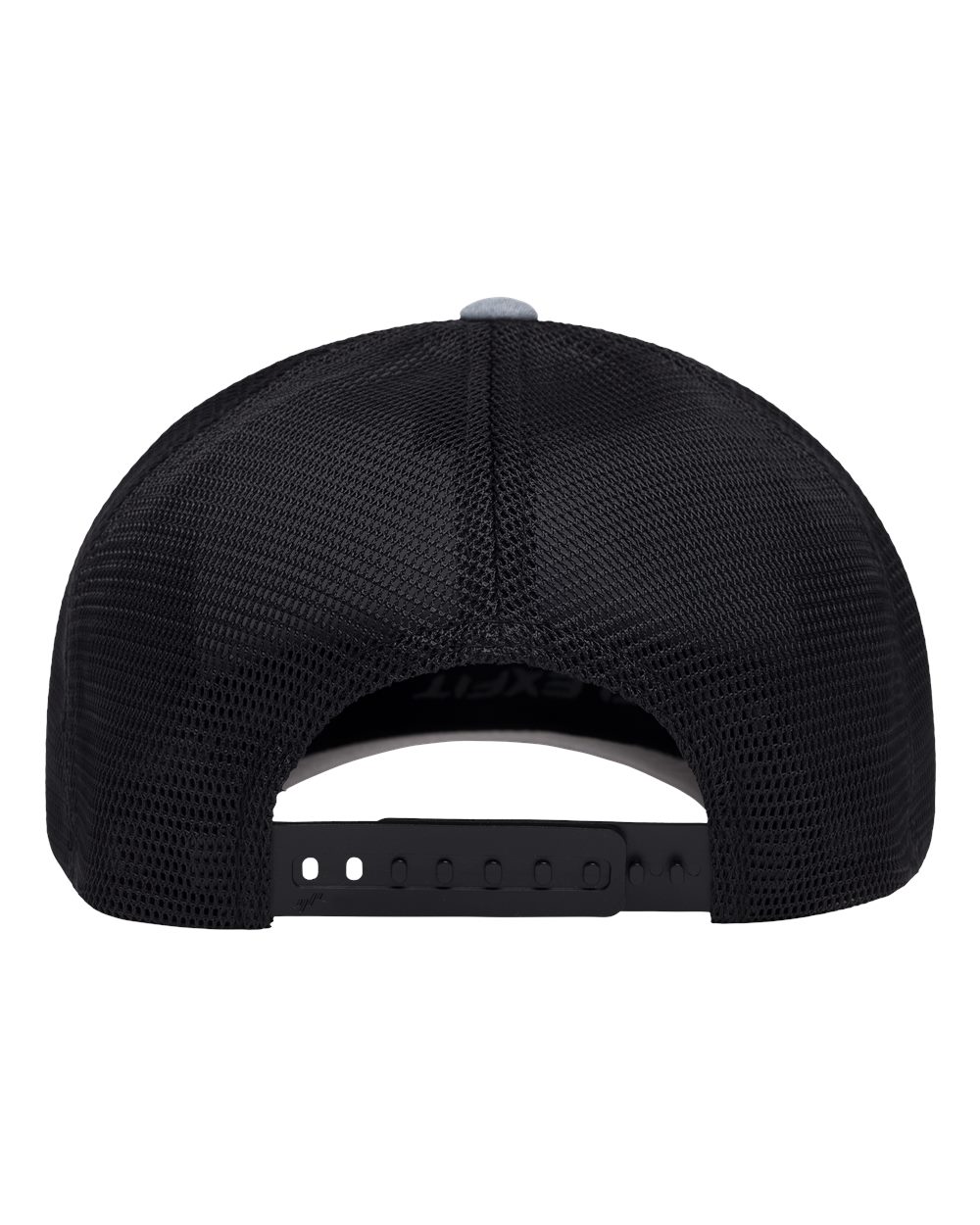 Flexfit 110M, 8128 110 Mesh-back Cap, Heather Grey/ Black