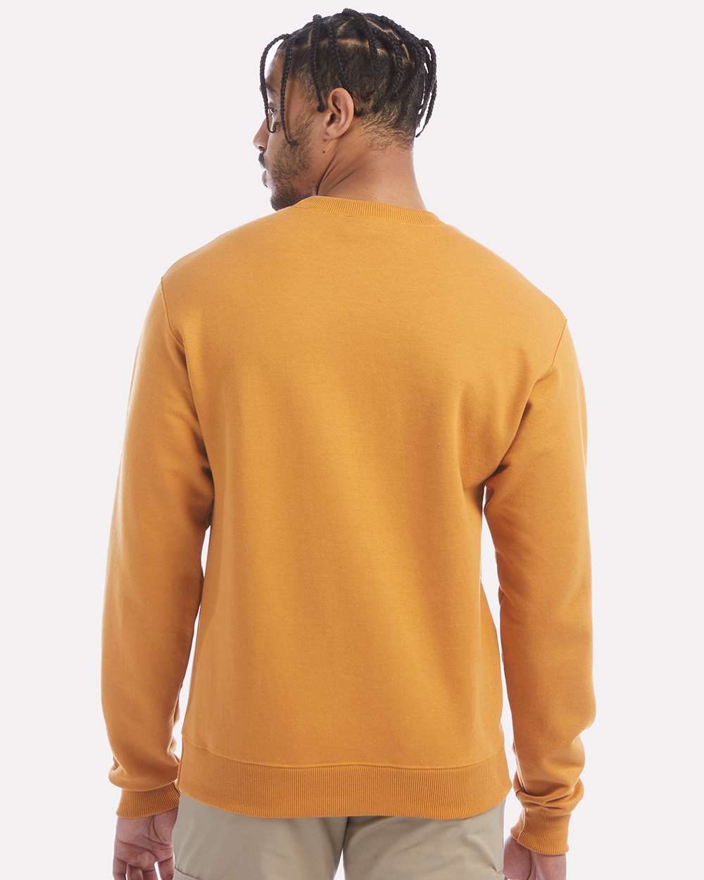 Champion S600, Unisex Powerblend Crewneck Sweatshirt, Gold Glint