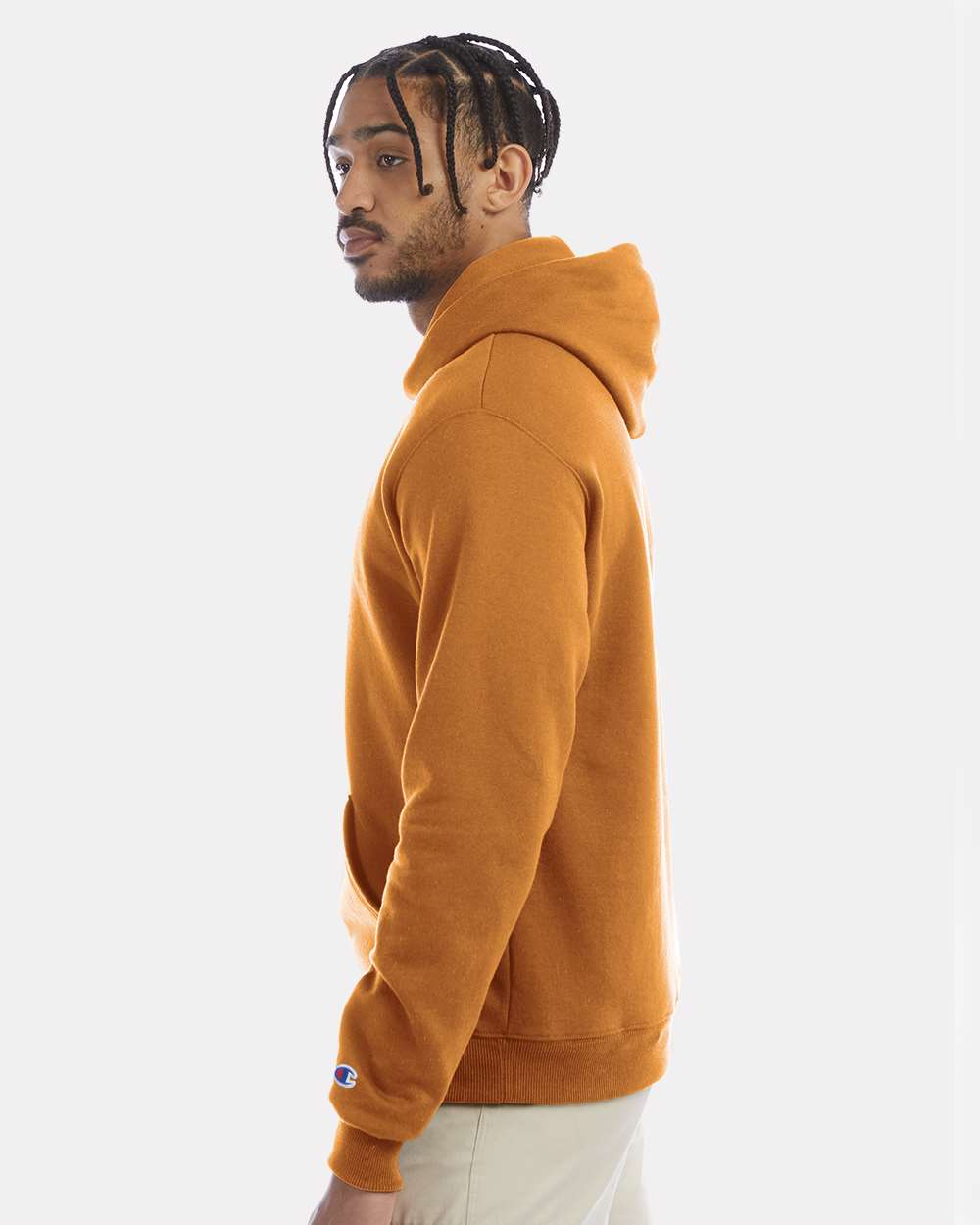 Champion S700, Unisex Powerblend Hooded Sweatshirt, Gold Glint